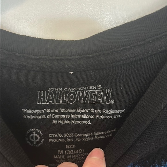 Michael myers Black Graphic T-Shirt - Picture 4 of 6